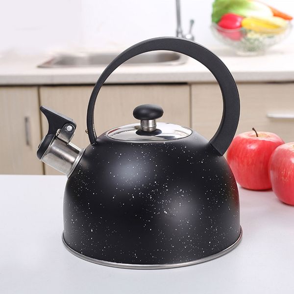 2.5l tea stainless steel coffee outdoor camping picnic with handle whistling kettle gas stove water l portable home kitchen other bakewa
2.5l tea stainless steel coffee outdoor camping picnic with handle whistling kettle gas stove water l portable home kitchen other bakewa