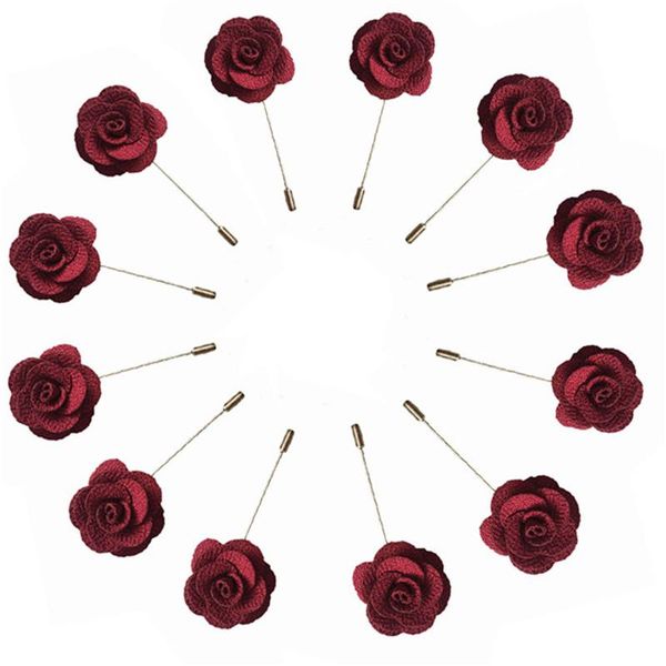 12pieces/lot groom boutonniere buttonholes groomsman man pin hand wedding flowers accessories prom suit decoration xh06 dugkk, Black;gray
12pieces/lot groom boutonniere buttonholes groomsman man pin hand wedding flowers accessories prom suit decoration xh06 dugkk, Black;gray