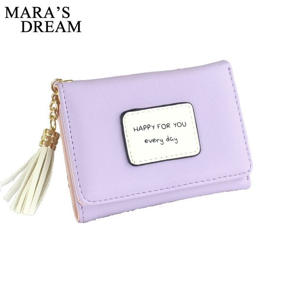 mara's dream 2019 new students small fresh fringed multi-function tri-fold bag mini coin purse women's short wallet, Red;black
mara's dream 2019 new students small fresh fringed multi-function tri-fold bag mini coin purse women's short wallet, Red;black