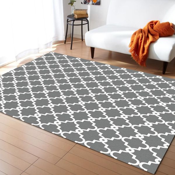 geometric grey and white lattice modern carpets for living room rugs large anti-slip safety carpet
geometric grey and white lattice modern carpets for living room rugs large anti-slip safety carpet