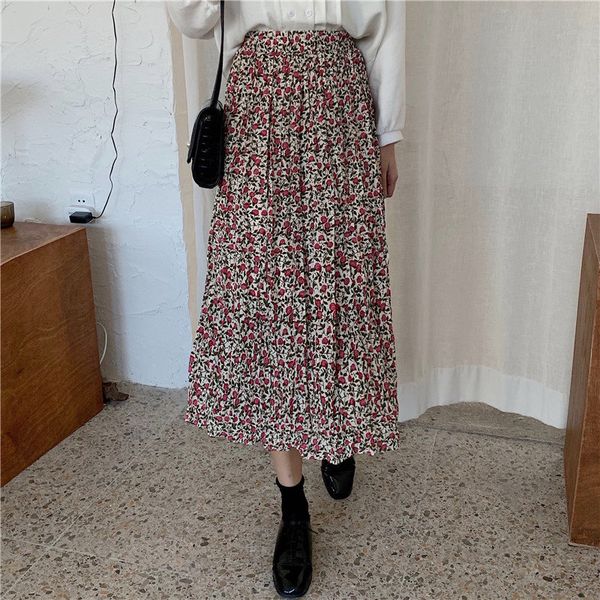 alien kitty retro pleated a-line print florals 2020 high waist slim elegant slender streetwear office lady skirts, Black
alien kitty retro pleated a-line print florals 2020 high waist slim elegant slender streetwear office lady skirts, Black