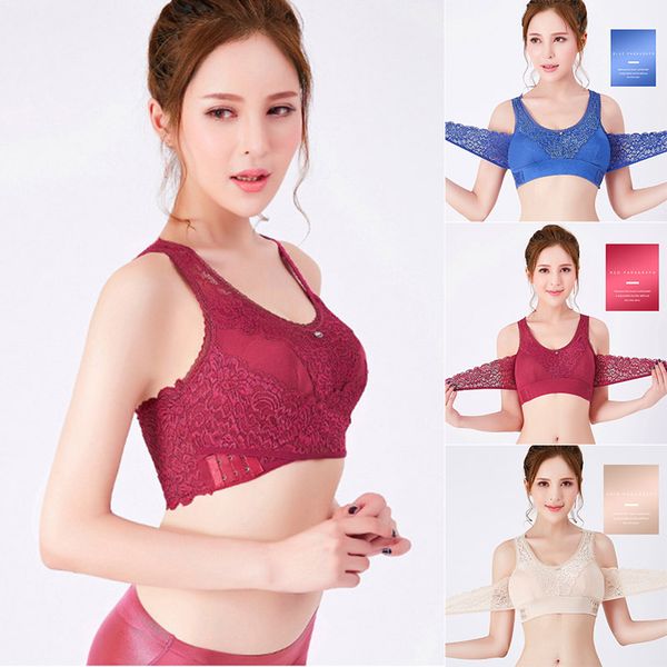 2019 newly wireless front cross side buckle lace lift bra breathable for sports yoga running msd-ing, White;red
2019 newly wireless front cross side buckle lace lift bra breathable for sports yoga running msd-ing, White;red
