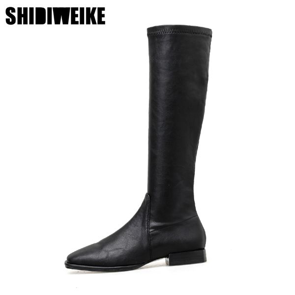 female knee high boots women artificial short plush leather comfortable winter boots women long knee 2019 shoes x393, Black
female knee high boots women artificial short plush leather comfortable winter boots women long knee 2019 shoes x393, Black