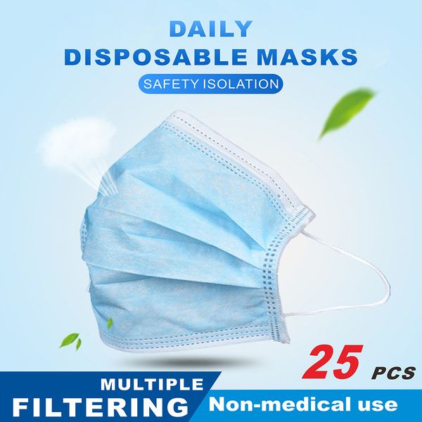 25pcs/ bag in stock fast delivery disposable mouth protective face mask use three-layer meltblown cloth combination masks
25pcs/ bag in stock fast delivery disposable mouth protective face mask use three-layer meltblown cloth combination masks