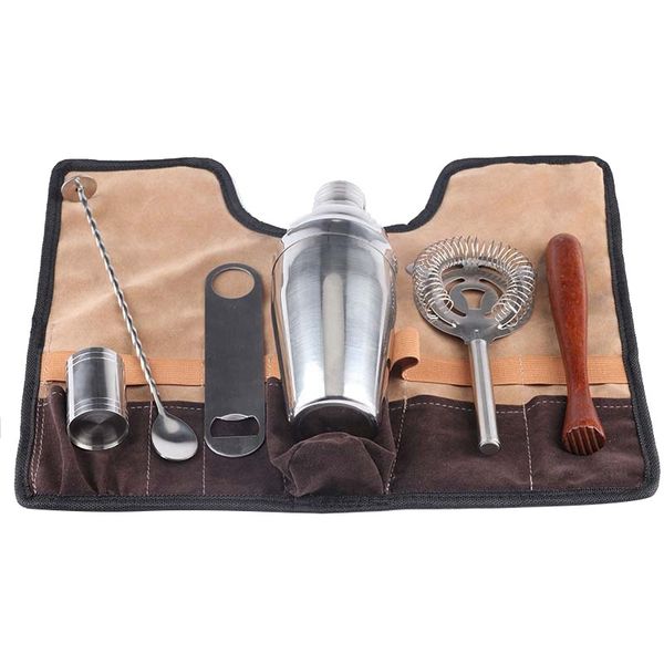 7pcs stainless steel cocktail shaker bar set bartender kit wine martini mixer boston shaker for party bar tool bartenders roll u other bar p
7pcs stainless steel cocktail shaker bar set bartender kit wine martini mixer boston shaker for party bar tool bartenders roll u other bar p