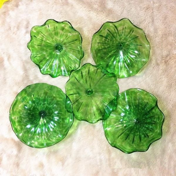 green colored l lobby gallary hand blown glass hanging plates wall art home decoration chihuly wall light
green colored l lobby gallary hand blown glass hanging plates wall art home decoration chihuly wall light