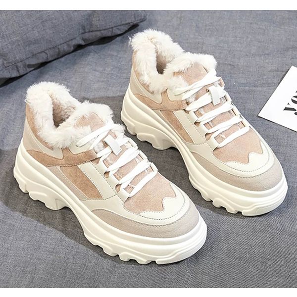 dumoo women casual sneakers winter sneakers plush fur warm women shoes platform heel 5cm white shoes women zapatillas mujer y200109, Black
dumoo women casual sneakers winter sneakers plush fur warm women shoes platform heel 5cm white shoes women zapatillas mujer y200109, Black