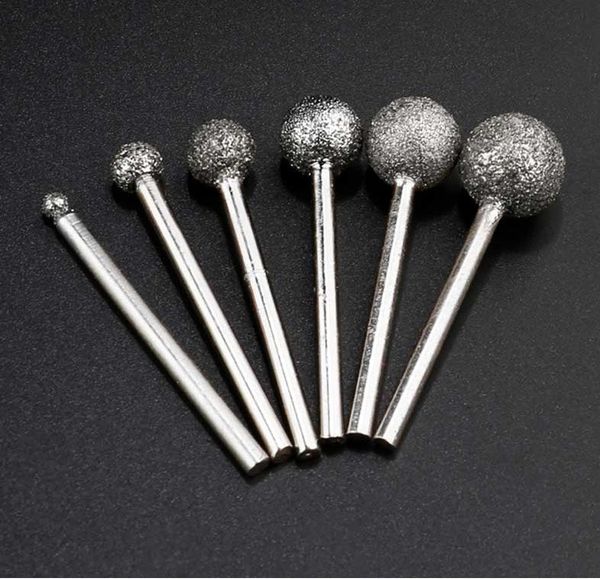 10pc 46 grit coarse sand grinder burrs emery abrasive bits ball diamond grinding head electric mill balls jade carving polishing
10pc 46 grit coarse sand grinder burrs emery abrasive bits ball diamond grinding head electric mill balls jade carving polishing