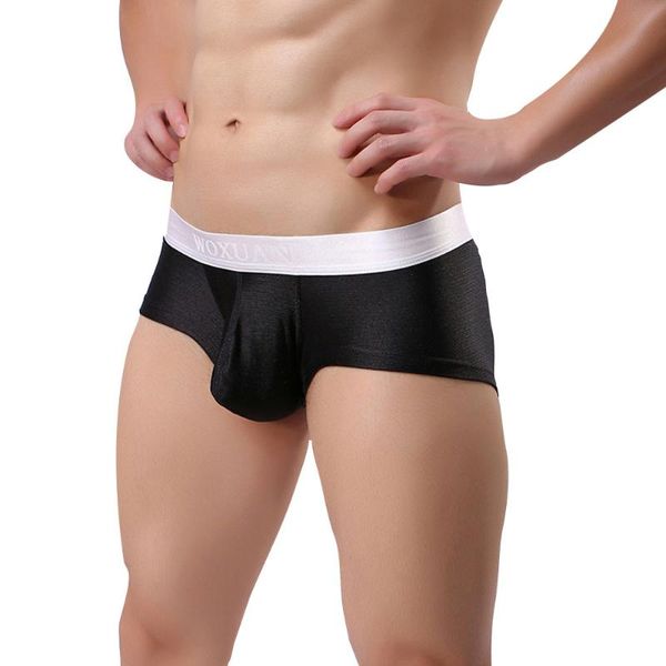 men underwear brushed light stretch high fork briefs sports underpants solid panties comfortable cuecas calzoncillo hombre, Black;white
men underwear brushed light stretch high fork briefs sports underpants solid panties comfortable cuecas calzoncillo hombre, Black;white
