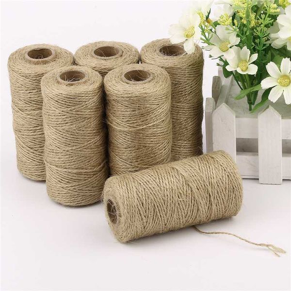 100 meters cords ropes natural dry twine cord jute twine rope thread for diy decor toy crafts parts 2mm rope 5 rolls, Black;white
100 meters cords ropes natural dry twine cord jute twine rope thread for diy decor toy crafts parts 2mm rope 5 rolls, Black;white
