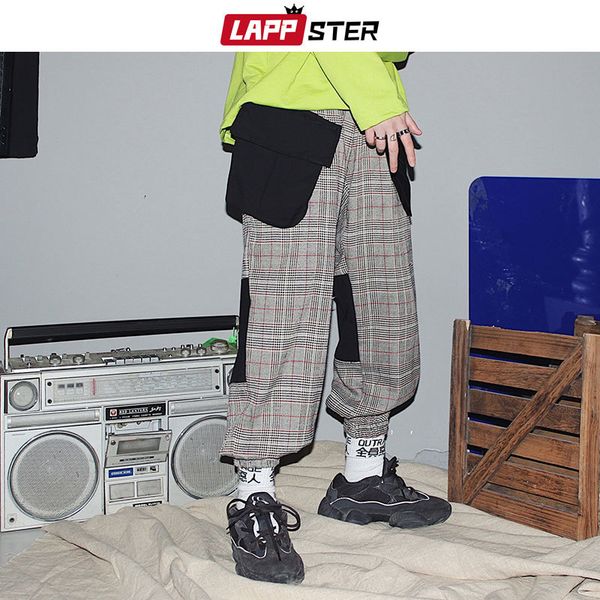 японский streetwear лоскутная плед шаровары мужчин 2019 mens hip hop sweatpants мужской harajuku joogers брюки брюки, Black
японский streetwear лоскутная плед шаровары мужчин 2019 mens hip hop sweatpants мужской harajuku joogers брюки брюки, Black