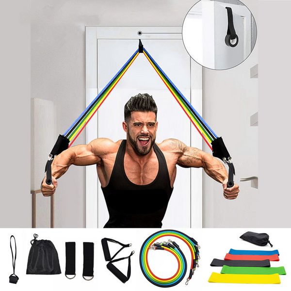 11 bands / 17pc resistance set йога упражнение фитнес резинка loop tube bands gym фитнес упражнение тросового
11 bands / 17pc resistance set йога упражнение фитнес резинка loop tube bands gym фитнес упражнение тросового
