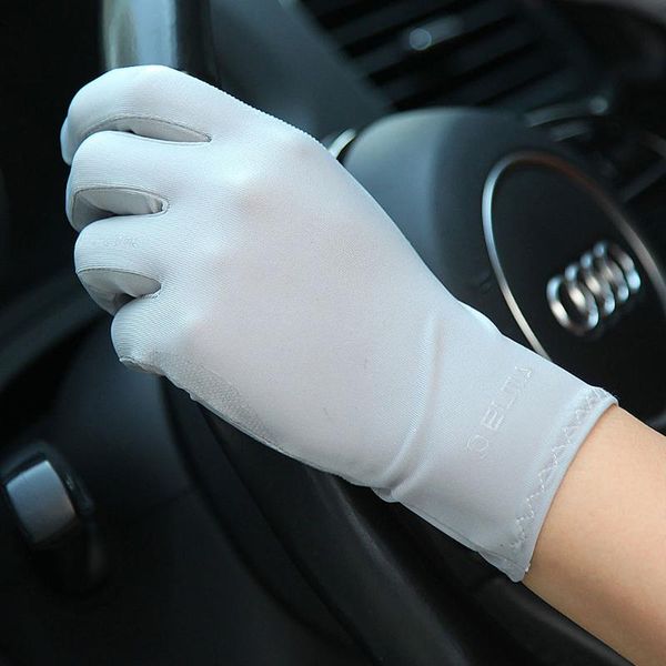 ladies silk sunscreen gloves thin spring autumn non-slip breathable summer driving gloves female sz036, Blue;gray
ladies silk sunscreen gloves thin spring autumn non-slip breathable summer driving gloves female sz036, Blue;gray