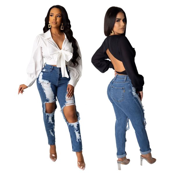 women ripped jeans denim skinny pencil pants high waist vintage jeans female party club bottoms streetwear, Blue
women ripped jeans denim skinny pencil pants high waist vintage jeans female party club bottoms streetwear, Blue