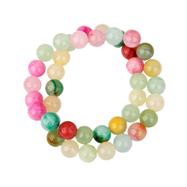 40pcs elegant jade round gemstone loose beads ball diy jewelry 10mm multicolored, Silver
40pcs elegant jade round gemstone loose beads ball diy jewelry 10mm multicolored, Silver