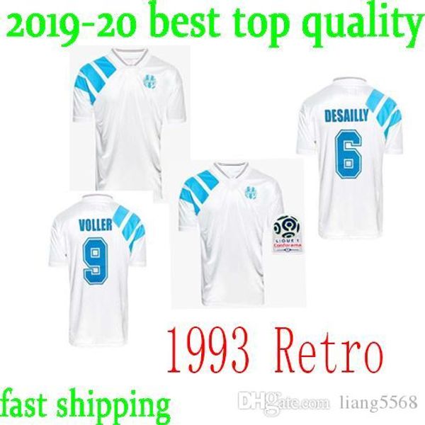 92 93 olympique marseille retro commemorate football shirt deschamps papin boli desailly soccer jersey voller marseille football jersey, Black;yellow
92 93 olympique marseille retro commemorate football shirt deschamps papin boli desailly soccer jersey voller marseille football jersey, Black;yellow