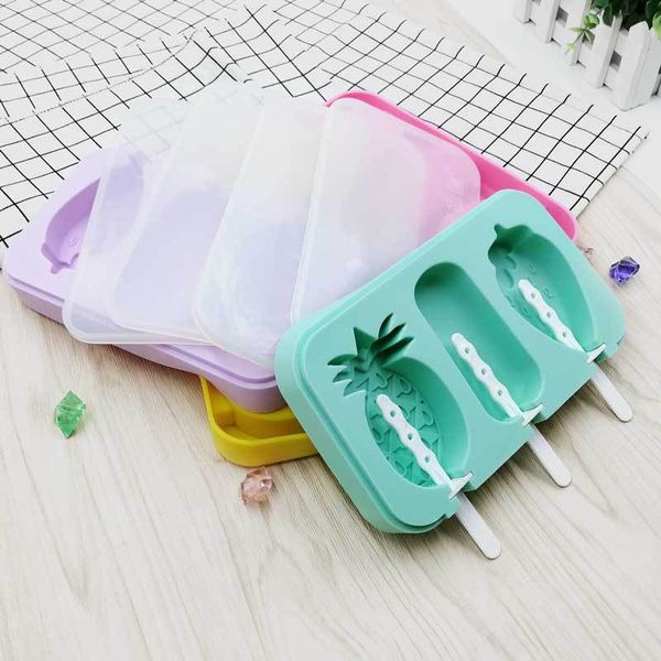 silicone ice pop molds 3-cavity funny popsicle mold ice cream mould diy candy chocolate soap jelly moulds tray with lid
silicone ice pop molds 3-cavity funny popsicle mold ice cream mould diy candy chocolate soap jelly moulds tray with lid