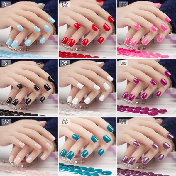 24pcs artficial nails pure color fake nails art decoration short square head full cover false nail art tips display fingernails, Red;gold
24pcs artficial nails pure color fake nails art decoration short square head full cover false nail art tips display fingernails, Red;gold