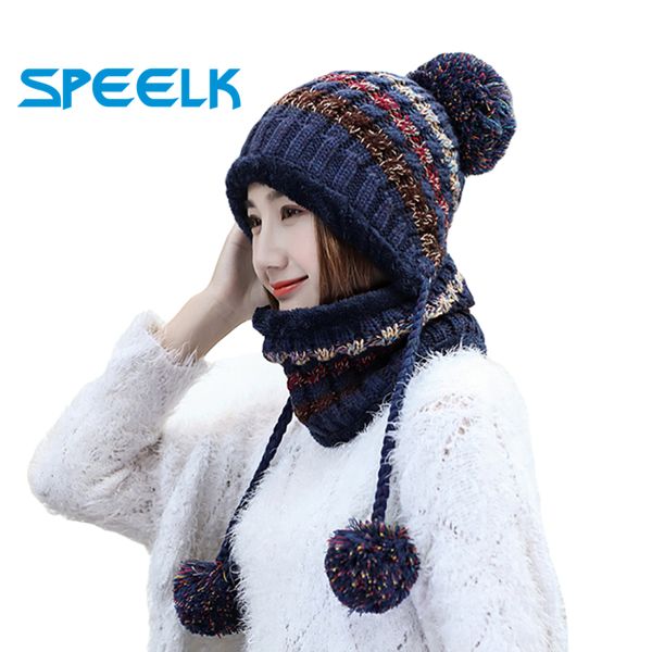 warm knit hat women thick warm beanies skullies hats female knitted bonnet beanie caps lady winter velvet knit bike cap bib, Blue;gray
warm knit hat women thick warm beanies skullies hats female knitted bonnet beanie caps lady winter velvet knit bike cap bib, Blue;gray