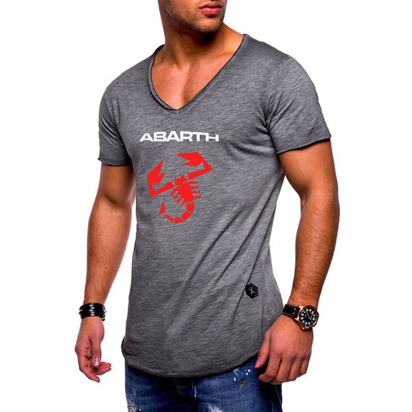 summer men's t-shirt for abarth car printed men's short sleeve fashion casual solid color short sleeve v-neck t-shirt
summer men's t-shirt for abarth car printed men's short sleeve fashion casual solid color short sleeve v-neck t-shirt
