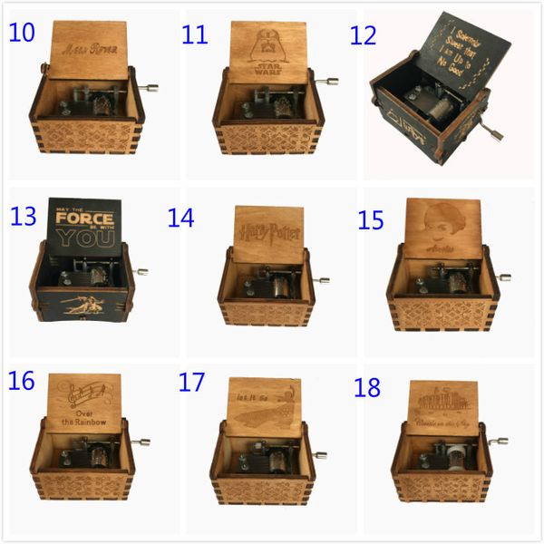 24pcs harry potter wooden music box game of thrones music box theme handmade engraved music box chirstmas decoration novelty items by win7
24pcs harry potter wooden music box game of thrones music box theme handmade engraved music box chirstmas decoration novelty items by win7