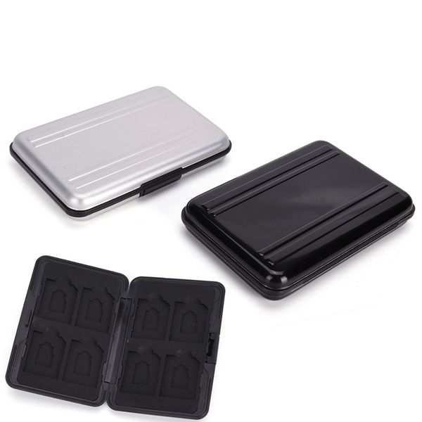 8 х SD Micro Memory Card Storage Case Держатель Жесткая Коробка для Транспортировки Черный Алюми
8 х SD Micro Memory Card Storage Case Держатель Жесткая Коробка для Транспортировки Черный Алюми
