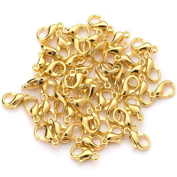 500pcs/lot 10/12/14mm gold metal lobster clasps hooks diy necklace buckle bracelet end connectors jewelry findings accessories, Blue;slivery
500pcs/lot 10/12/14mm gold metal lobster clasps hooks diy necklace buckle bracelet end connectors jewelry findings accessories, Blue;slivery