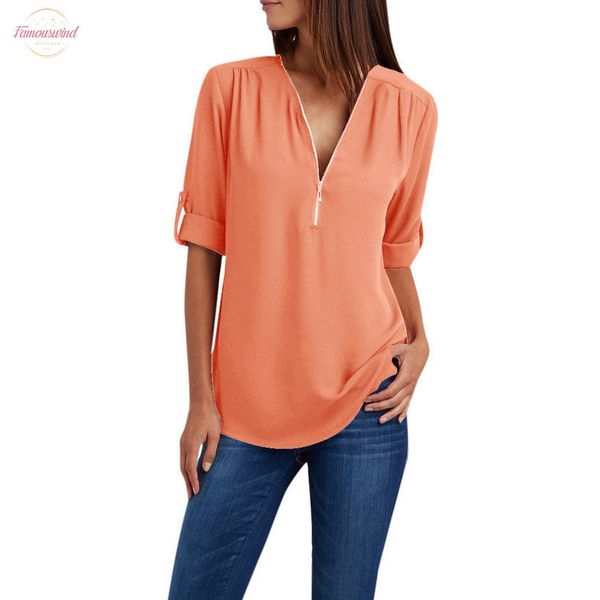 new womens and blouses 5xl women shirt ladies zipper button long sleeves loose chiffon shirt casual summer hot, White
new womens and blouses 5xl women shirt ladies zipper button long sleeves loose chiffon shirt casual summer hot, White