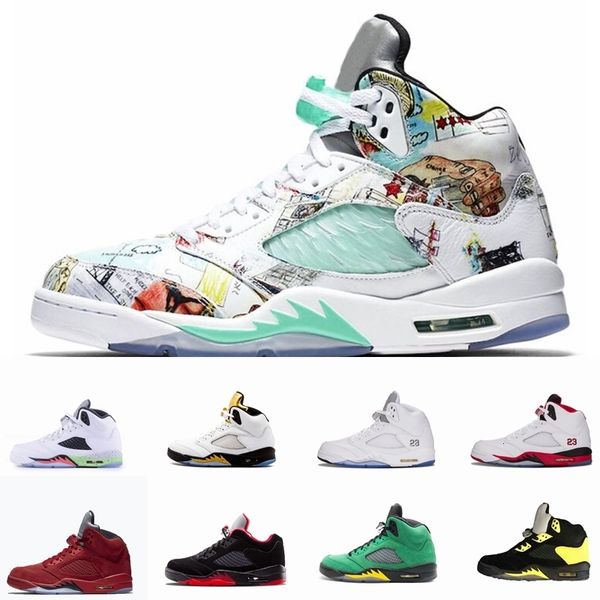 2019 classic 5 5s v og black metallic gold white cement mens basketball shoes blue suede olympic metallic fire red sports sneakers shoes
2019 classic 5 5s v og black metallic gold white cement mens basketball shoes blue suede olympic metallic fire red sports sneakers shoes