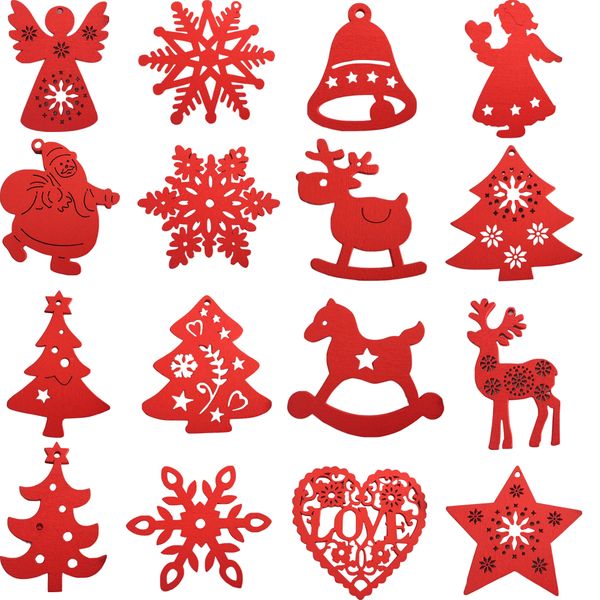 10pcs/lot multi wooden christmas pendants ornaments diy wood crafts hanging snowman elk christmas tree xmas tree decorations
10pcs/lot multi wooden christmas pendants ornaments diy wood crafts hanging snowman elk christmas tree xmas tree decorations