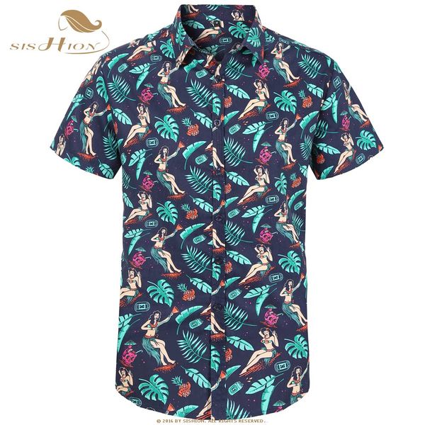 sishion 2019 100% cotton hawaiian shirt ms0006 short sleeve dark blue beauty palm print casual beach summer men shirt plus size, White;black
sishion 2019 100% cotton hawaiian shirt ms0006 short sleeve dark blue beauty palm print casual beach summer men shirt plus size, White;black