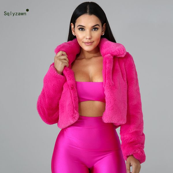 women's fur & faux winter warm thick jacket women streetwear blue green pink white furry coat soft shaggy teddy clothes plus size, Black
women's fur & faux winter warm thick jacket women streetwear blue green pink white furry coat soft shaggy teddy clothes plus size, Black