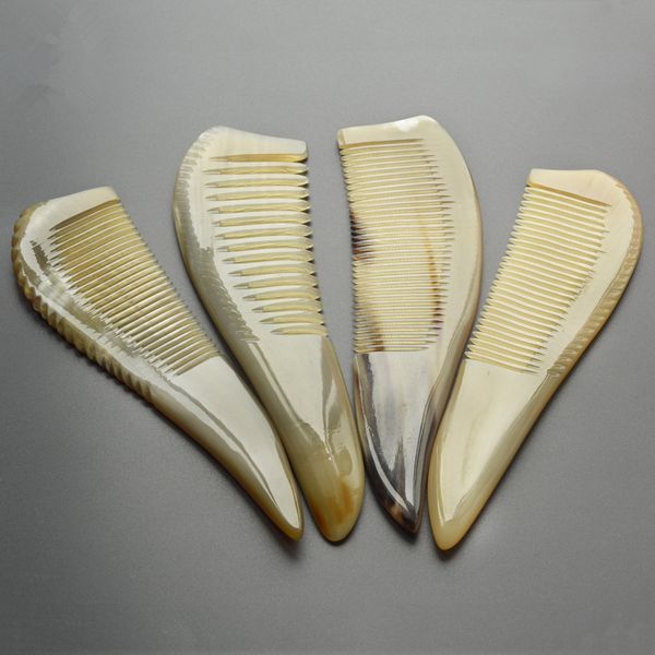 1pc yellow horn angled tail comb multi-size multi-natural color anti-static health massage hair comb g0416, Silver
1pc yellow horn angled tail comb multi-size multi-natural color anti-static health massage hair comb g0416, Silver