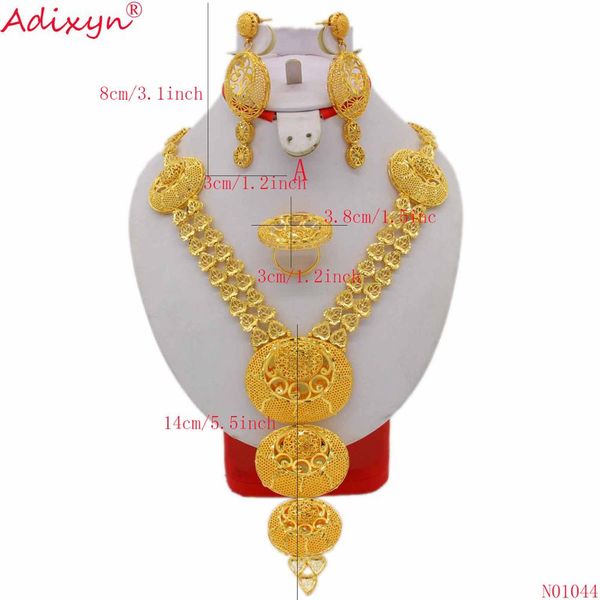 adixyn(five desigh)fashion long necklace/earrings/ring jewelry set women gold color arab jewelry wedding accessories n01044, Silver
adixyn(five desigh)fashion long necklace/earrings/ring jewelry set women gold color arab jewelry wedding accessories n01044, Silver