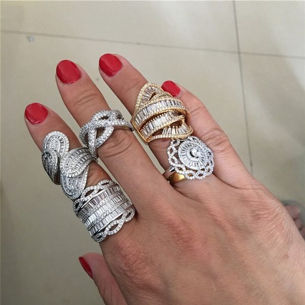 choucong vintage statement promise ring 5a zircon 925 sterling silver handmade wedding band rings for women party jewelry, Slivery;golden
choucong vintage statement promise ring 5a zircon 925 sterling silver handmade wedding band rings for women party jewelry, Slivery;golden