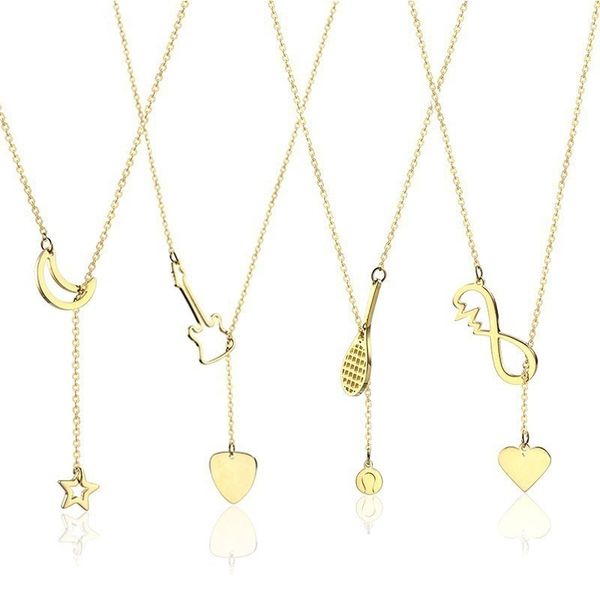 rir heart long necklaces & pendants bff women statement fashion star moon necklaces stainless steel infinity jewelry, Silver
rir heart long necklaces & pendants bff women statement fashion star moon necklaces stainless steel infinity jewelry, Silver