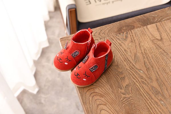 children snow boots cotton shoes waterproof non-slip ankle boots kids shoes fashion cartoon rabbit baby girls martin boots 2019, Black
children snow boots cotton shoes waterproof non-slip ankle boots kids shoes fashion cartoon rabbit baby girls martin boots 2019, Black