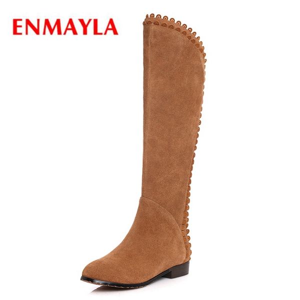 enmayla round toe basic zip zapatos de mujer shoes woman knee-high flat with winter shoes size34-40 zyl1901, Black
enmayla round toe basic zip zapatos de mujer shoes woman knee-high flat with winter shoes size34-40 zyl1901, Black