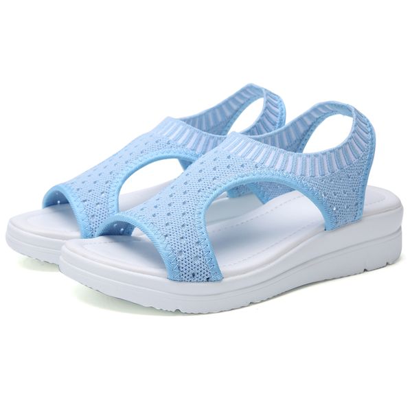 2020 sandals women summer shoes breathable female shoes ladies slip on flat platform sandals woman sandalias, Black
2020 sandals women summer shoes breathable female shoes ladies slip on flat platform sandals woman sandalias, Black