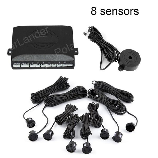 8 sensors car parking sensor kit parking assistance reverse radar 44 colors for choice sound alert round shape
8 sensors car parking sensor kit parking assistance reverse radar 44 colors for choice sound alert round shape