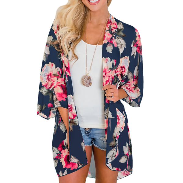 fashion women's chiffon coat long loose holiday vacation boho beach cover-up 3/4 raglan sleeve open front high-low jacket, Black;brown
fashion women's chiffon coat long loose holiday vacation boho beach cover-up 3/4 raglan sleeve open front high-low jacket, Black;brown