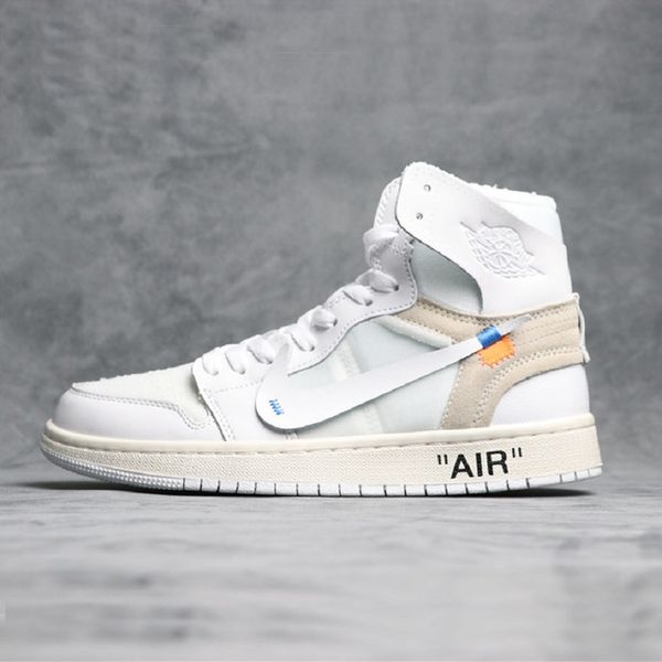 1s 1 OG Mens Basketball Shoes 2019 Top Quality Banned Bred Triple Black White Royal Blue TOP 1s Designer Sport Sneakers Size 40-47
1s 1 OG Mens Basketball Shoes 2019 Top Quality Banned Bred Triple Black White Royal Blue TOP 1s Designer Sport Sneakers Size 40-47