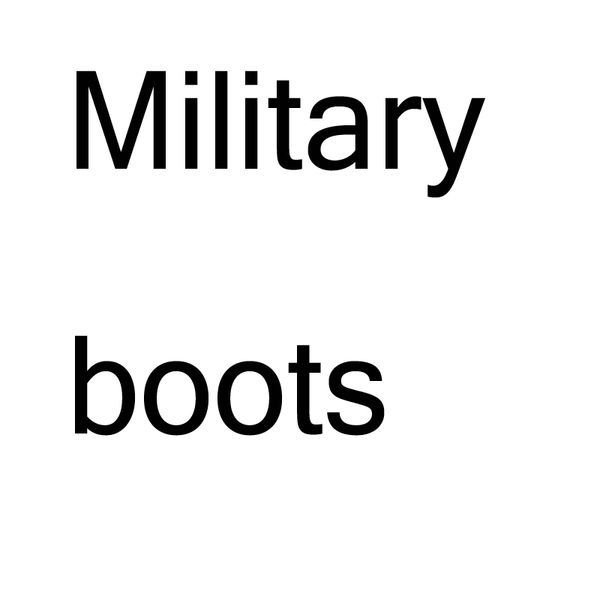 boots boots for vip, Black