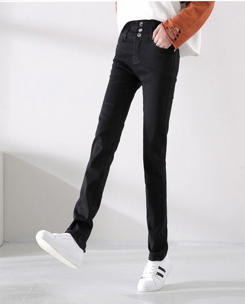 black black slacks and women tall waist straight jeans yards han edition in the spring, Blue
black black slacks and women tall waist straight jeans yards han edition in the spring, Blue