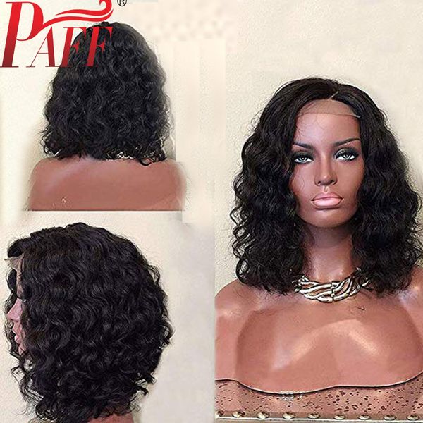 paff 13* 6 short lace front human hair wig bob curly natural color brazilian remy hair wig preplucked with baby hair, Black;brown
paff 13* 6 short lace front human hair wig bob curly natural color brazilian remy hair wig preplucked with baby hair, Black;brown