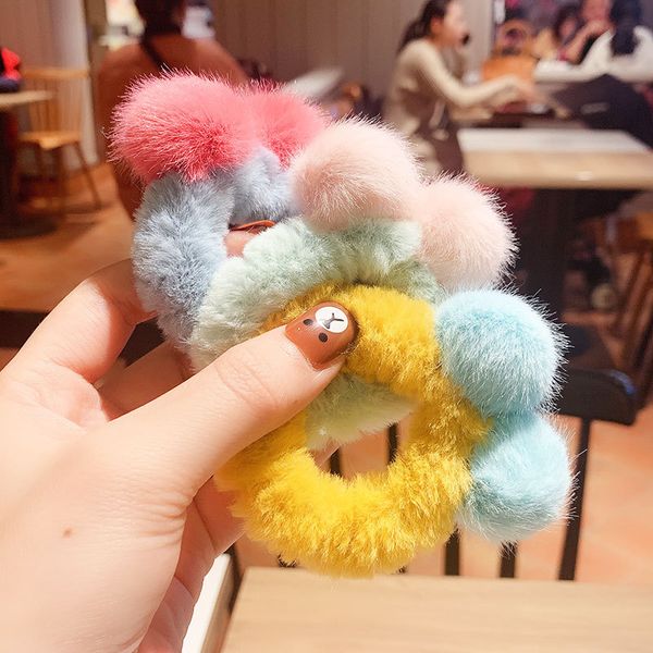 winter children cute colors fuax fur hairball elastic hair bands girls sweet soft scrunchies rubber bands kids hair accessories, Slivery;white
winter children cute colors fuax fur hairball elastic hair bands girls sweet soft scrunchies rubber bands kids hair accessories, Slivery;white