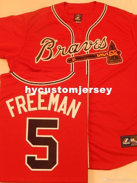custom majestic atlanta #5 freddie an sewn baseball jersey new red mens stitched jerseys big and tall size xs-6xl for sale, Black;blue
custom majestic atlanta #5 freddie an sewn baseball jersey new red mens stitched jerseys big and tall size xs-6xl for sale, Black;blue