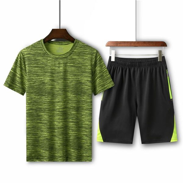 summer 2pc set tracksuits for men short sleeve t shirts two piece + shorts suit sportswear set casual basic plus size, Gray
summer 2pc set tracksuits for men short sleeve t shirts two piece + shorts suit sportswear set casual basic plus size, Gray
