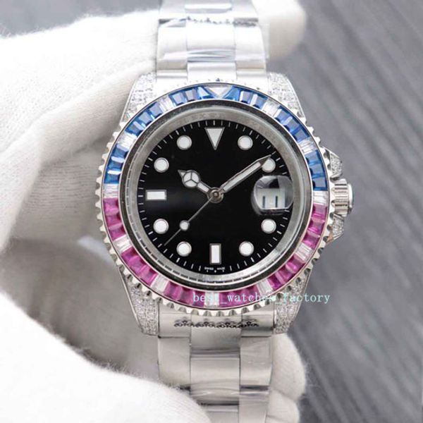 luxury men's + box 116610 116613 40mm asian 2813 diamond stainless steel mechanical automatic blue and red circle leisure sports watch, Slivery;brown
luxury men's + box 116610 116613 40mm asian 2813 diamond stainless steel mechanical automatic blue and red circle leisure sports watch, Slivery;brown