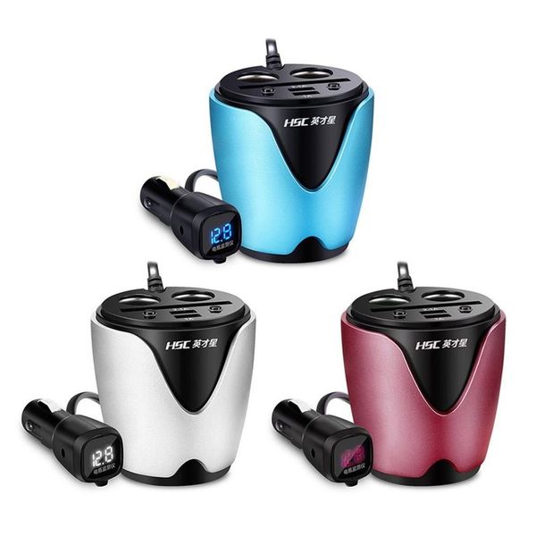 12-24v 2.1/1a output 2 usb car charger voltage current display quick charger car cup holder cigarette lighter socket adapter
12-24v 2.1/1a output 2 usb car charger voltage current display quick charger car cup holder cigarette lighter socket adapter